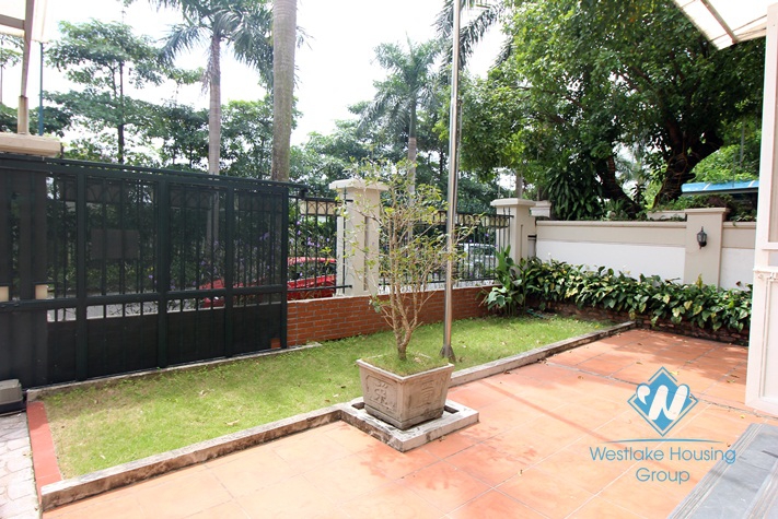 A newly renovated semi-detached villa for rent in Ciputra